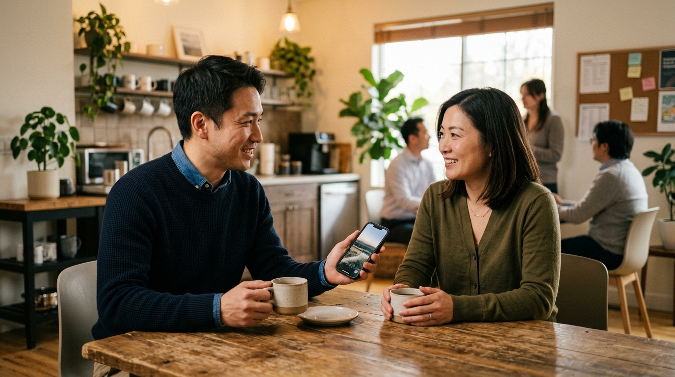 syokubadeno-linekoukan-danseikara