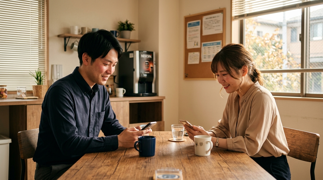 renrakusaki-koukansitai-syokuba