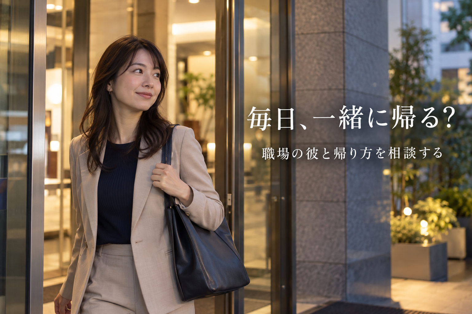 社内恋愛で毎日一緒に帰るのが負担なときは？一人で帰りたい日の伝え方