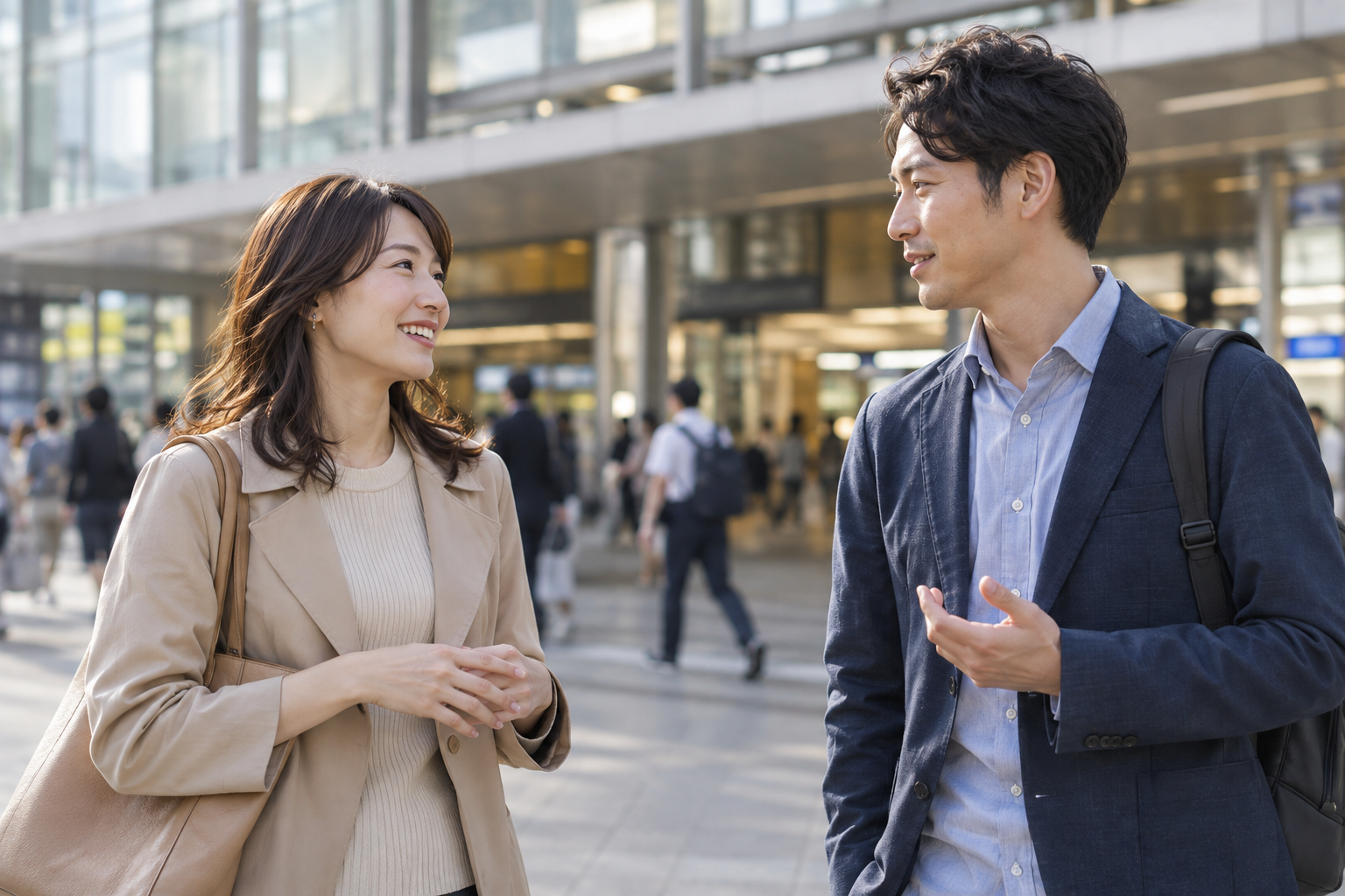 職場の彼に一人で帰りたいと伝える例文